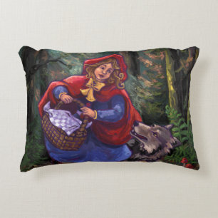 Little Red Riding Hood Decorative Cushion