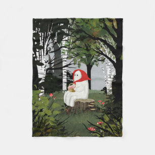 Little Red Riding Hood Fleece Blanket