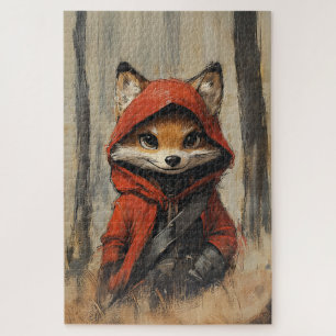 Little Red Riding Hood Fox Jigsaw Puzzle