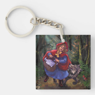 Little Red Riding Hood Key Ring