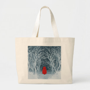 Little Red Riding Hood Large Tote Bag