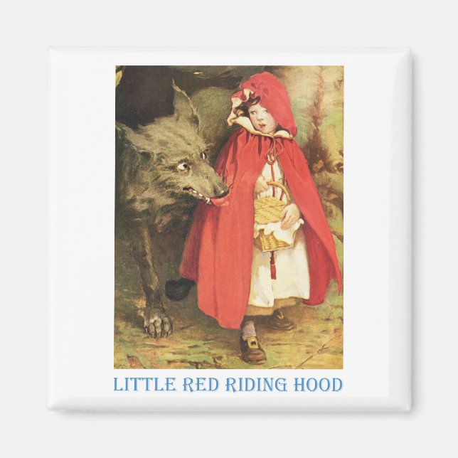 Little Red Riding Hood Magnet (Front)