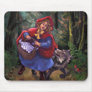 Little Red Riding Hood Mouse Mat