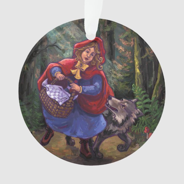 Little Red Riding Hood Ornament (Front)