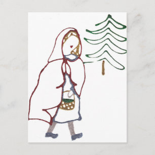 Little Red Riding Hood Postcard