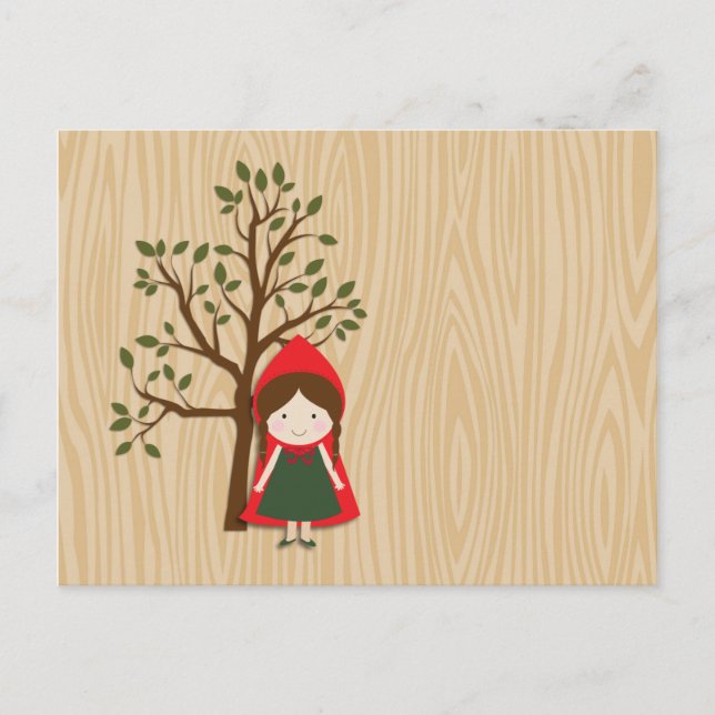 Little Red Riding Hood Postcard (Front)