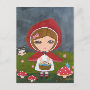 Little Red Riding Hood Postcard