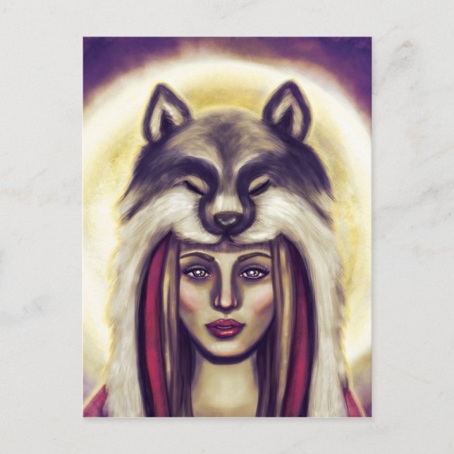 Little Red Riding Hood Postcard (Front)