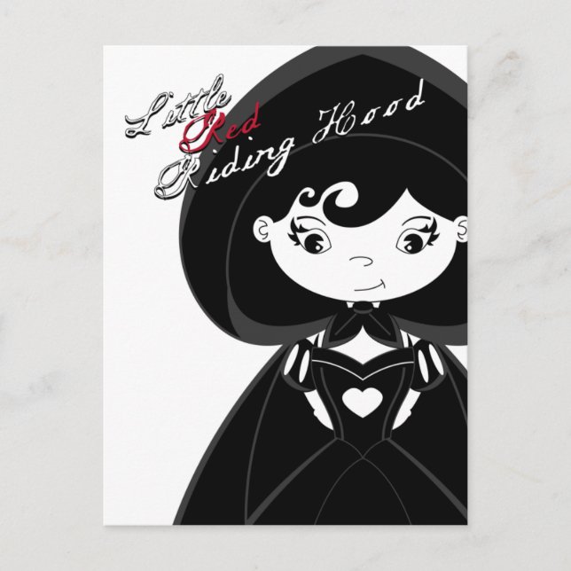 Little Red Riding Hood Postcard (Front)