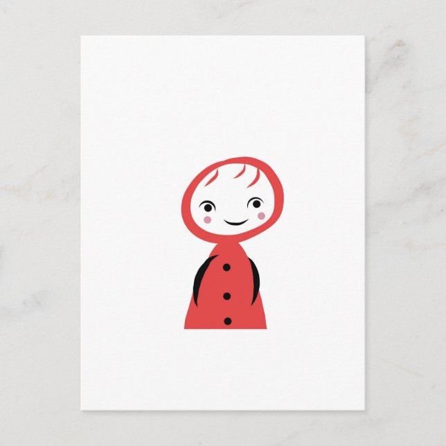 Little Red Riding Hood Postcard (Front)