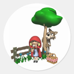 Little Red Riding Hood Sticker