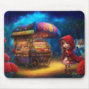 Little Red Riding Hood & The Wolf Mouse Mat