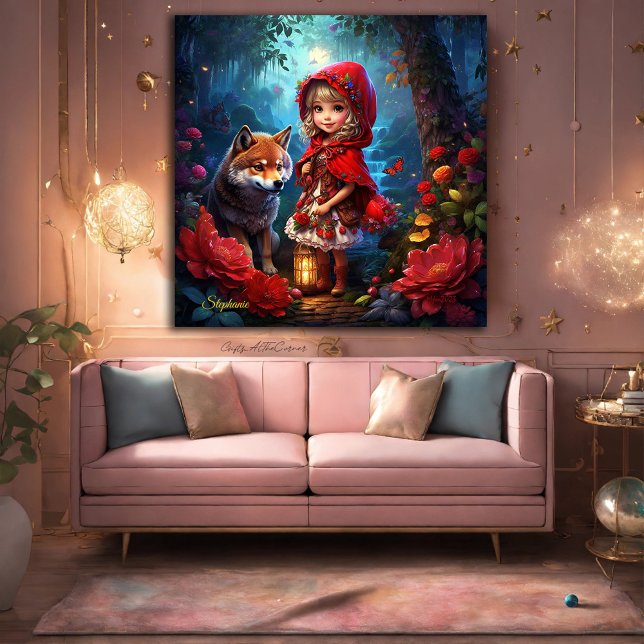 Little Red Riding Hood & The Wolf Poster (Creator Uploaded)