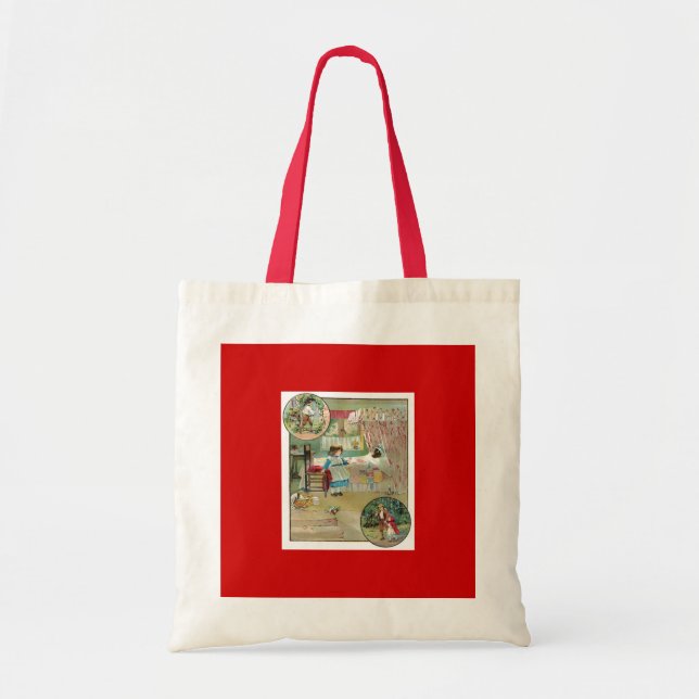 Little Red Riding Hood Tote Bag (Front)