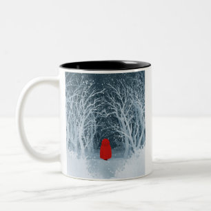 Little Red Riding Hood Two-Tone Coffee Mug