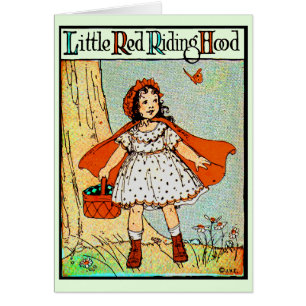 Little Red Riding Hood Vintage Cute