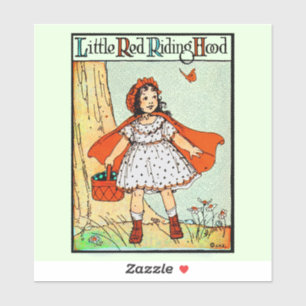 Little Red Riding Hood Vintage Cute