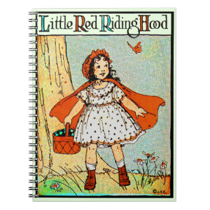 Little Red Riding Hood Vintage Cute Notebook