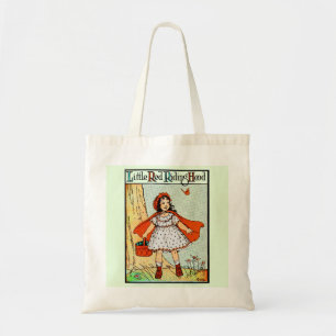 Little Red Riding Hood Vintage Cute Tote Bag
