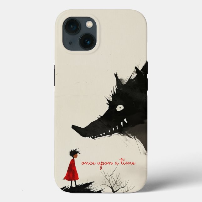 Little Red Riding Hoos & the Evil Wolf Case-Mate iPhone Case (Back)