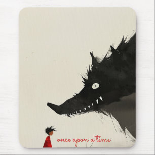 Little Red Riding Hoos & the Evil Wolf Mouse Mat