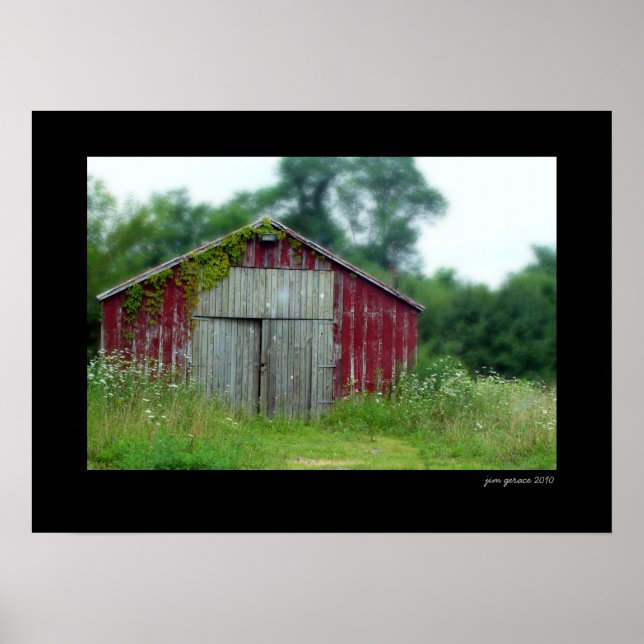 little red shed poster (Front)