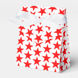 Little Red Stars Favour Box