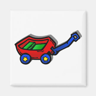 little red wagon magnet