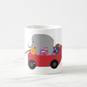 Little Red Wagon of Toys Coffee Mug