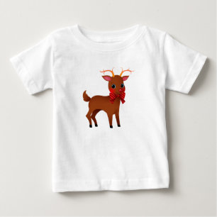 Little Reindeer Baby T-Shirt