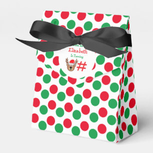 Little Reindeer Kids Birthday Favour Box