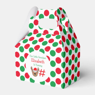 Little Reindeer Kids Birthday Favour Box