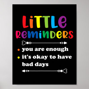 Little Reminder Mental Health Counsellor Poster