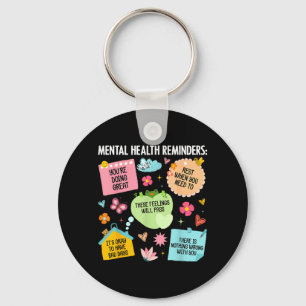 Little Reminders Counsellor Therapist Mental Healt Key Ring