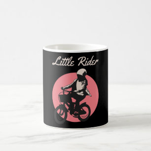 Little Rider - Retro Biker Design Coffee Mug