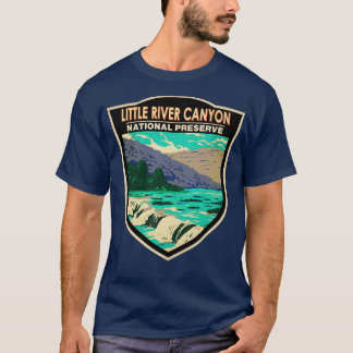 Little River Canyon National Preserve Alabama Badg T-Shirt