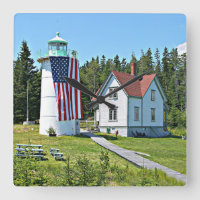 Little River Lighthouse, Maine Clock