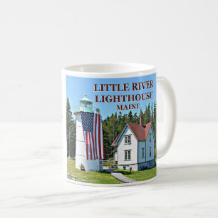 Little River Lighthouse, Maine Mug