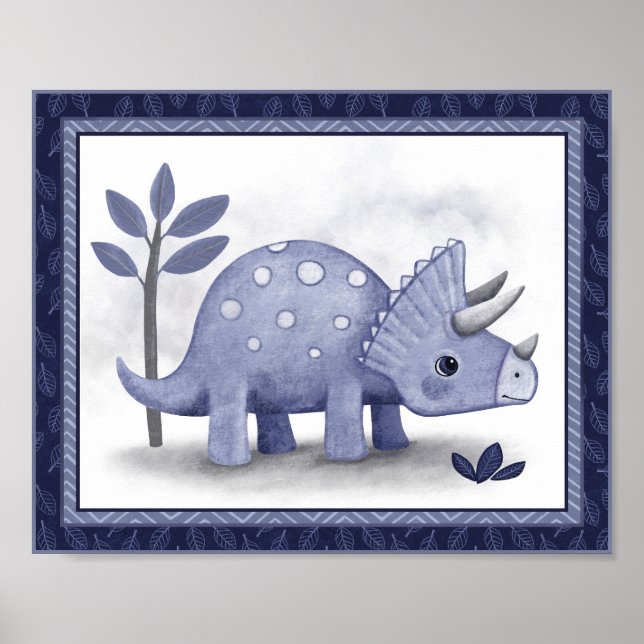 Little Roar Dinosaur - Triceratops Poster (Front)