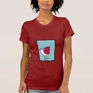 Little Robin blue Ladies T-Shirt