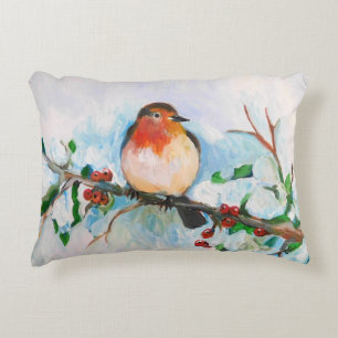 Little Robin Decorative Cushion