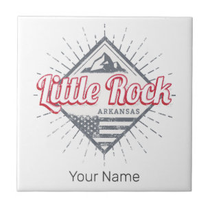 Little Rock Arkansas City United States USA Design Tile