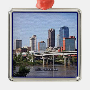 Little Rock, Arkansas Metal Tree Decoration