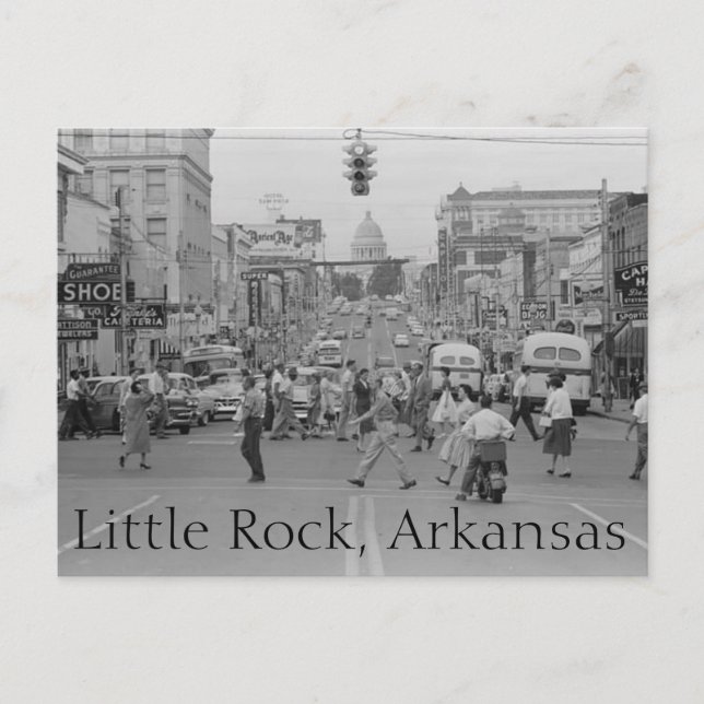 Little Rock, Arkansas Postcard (Front)