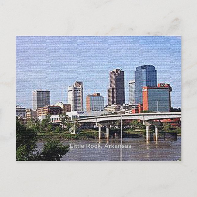 Little Rock, Arkansas Postcard (Front)
