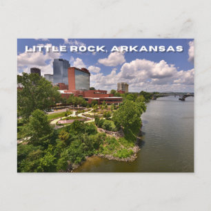 Little Rock Arkansas Postcard For Travel