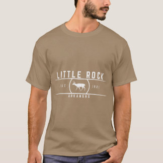 Little Rock Arkansas Retro Style T-Shirt