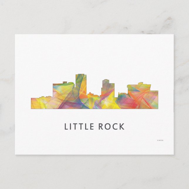LITTLE ROCK,ARKANSAS SKYLINE WB1 - POSTCARD (Front)