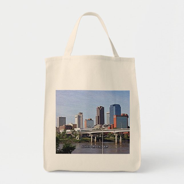 Little Rock, Arkansas Tote Bag (Front)