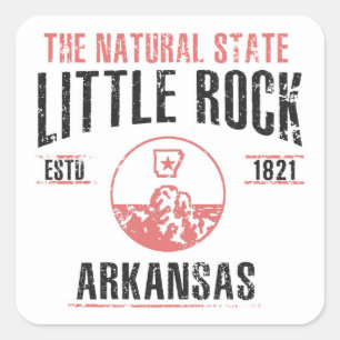 Little Rock Square Sticker
